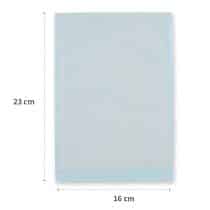 Wegwerp washandjes Airlaid coating PE afmeting