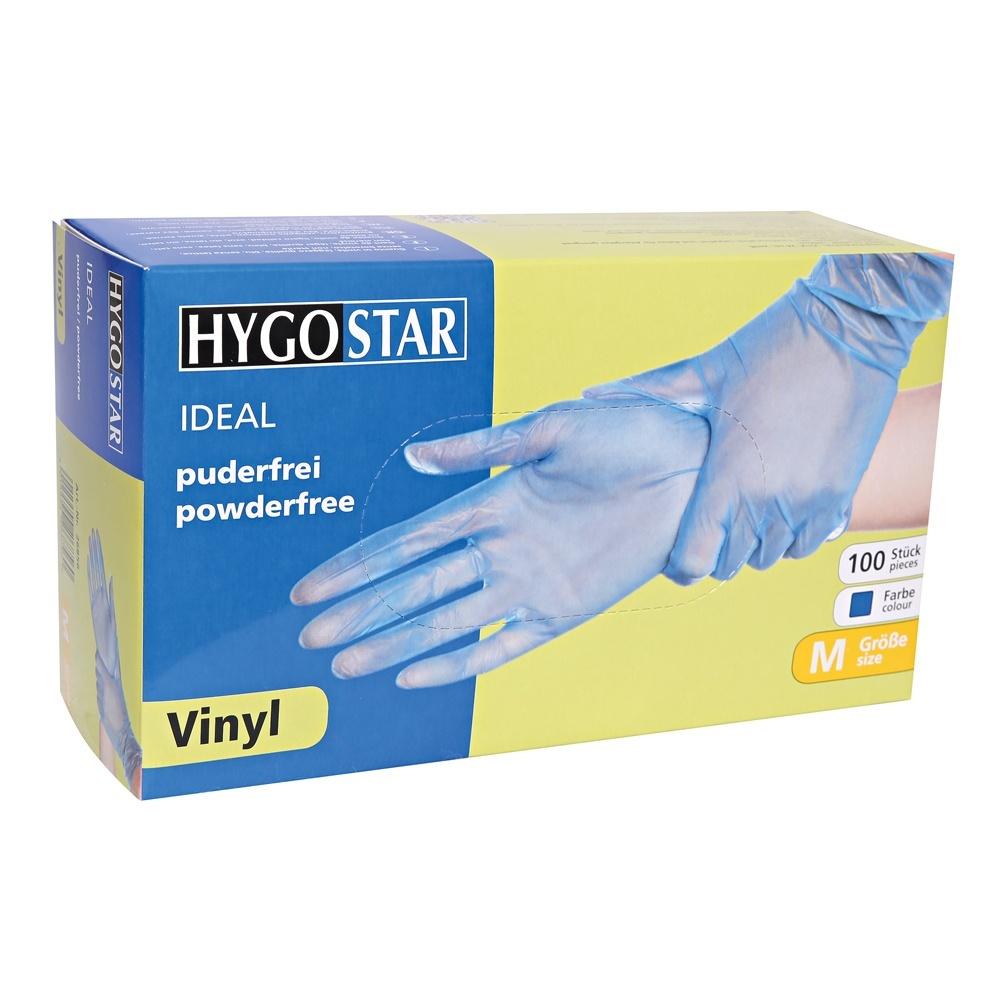 voordeel Durf kalkoen Vinyl handschoenen blauw Ideal 100 stuks - 2WINS - Disposables