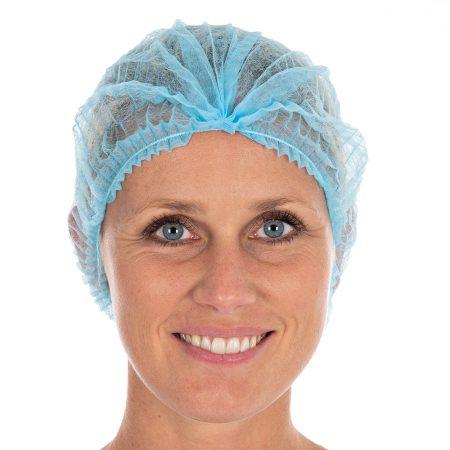 Hygonorm wegwerphaarnetjes blauw ClipCap 12106