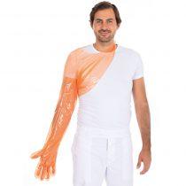 Vee handschoen met schouderbescherming