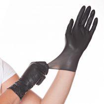 Latex handschoen zwart Diablo - latex handschoenen -action kruidvat - ah