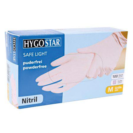 nitril handschoenen roze Hygostar nitril poedervrije handschoenen roze 27065 – 27055 – 27015 – 27005