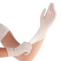 Hygostar synthetische handschoenen wit Elastic - goedkoopste pedicurehandschoenen
