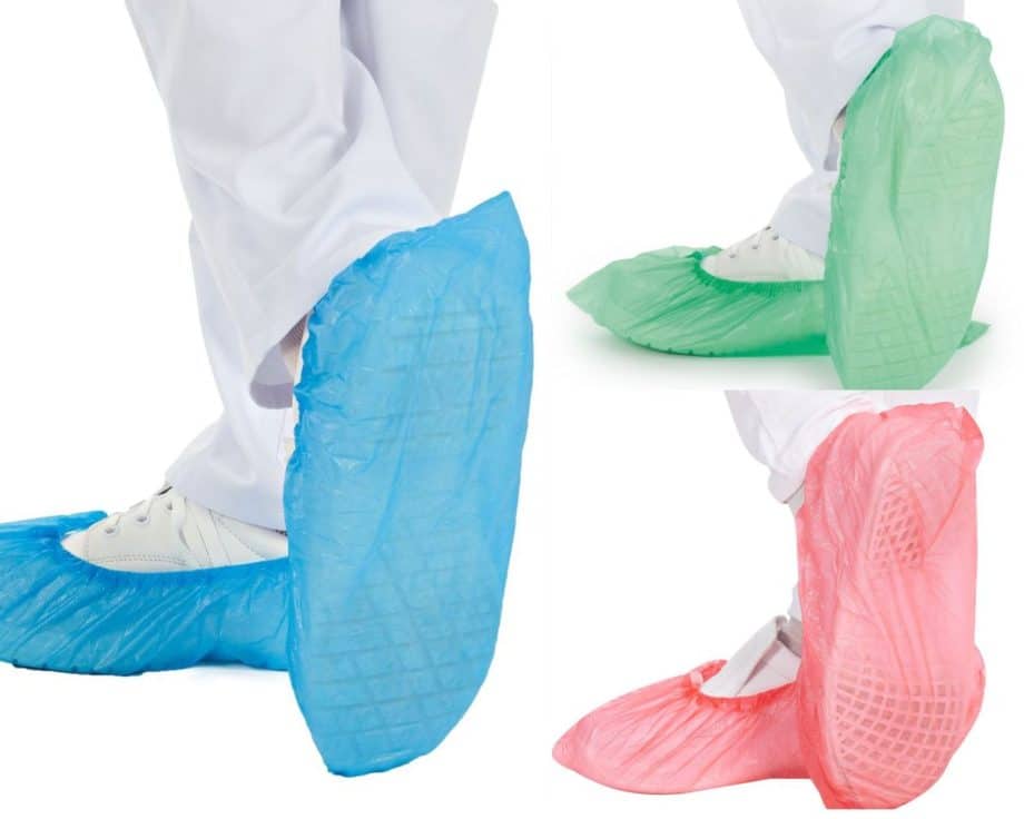 Wegwerpoverschoenen in 3 kleuren