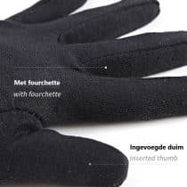 Ingevoegde duim zeer goed tastgevoel 27118 - 27148 - 27158 - 27168
