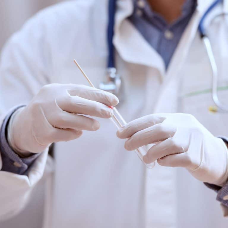 Medische handschoenen zorg gezondheid dentaal