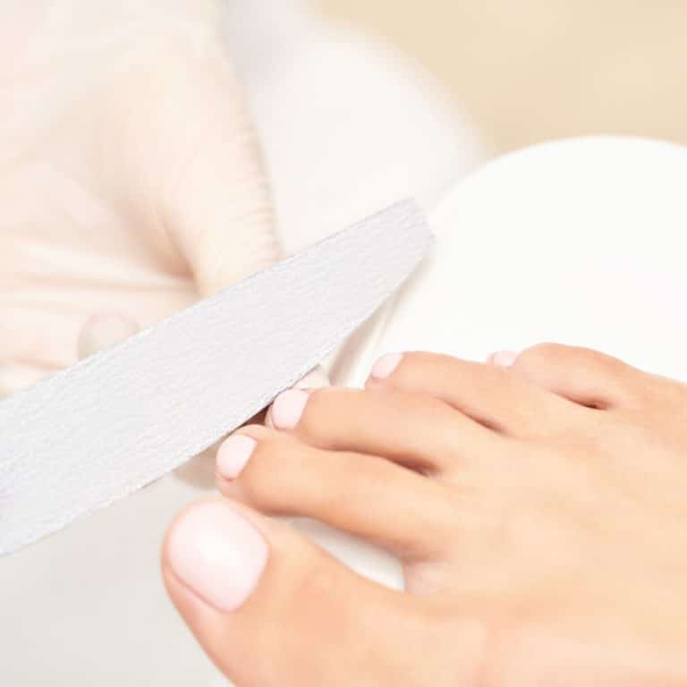 Pedicure handschoen