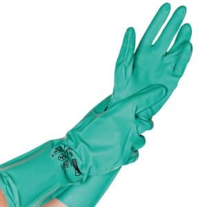 nitril handschoenen syntetisch rubber duurzaamheid met weerstand tegen perforaties en scheuren