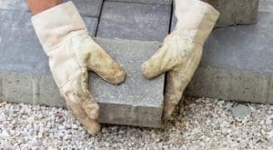 Leren werkhandschoenen - koesplitleer - koenerf - dubbele stiksels - gevoerde handpalm - canvas of rubberen manchet - volnerf - koudebescherming - ideaal voor industrie bedrijf en handel