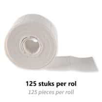 Nageldoekje extra groot 125 stuks op rol