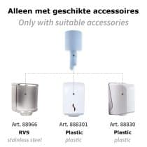 Dispensers voor papieren handdoekrollen voor kantoor, praktijk of bedrijf