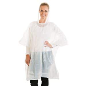 wegwerp poncho festival