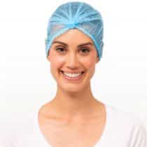 Haarnetje Clip Cap blauw
