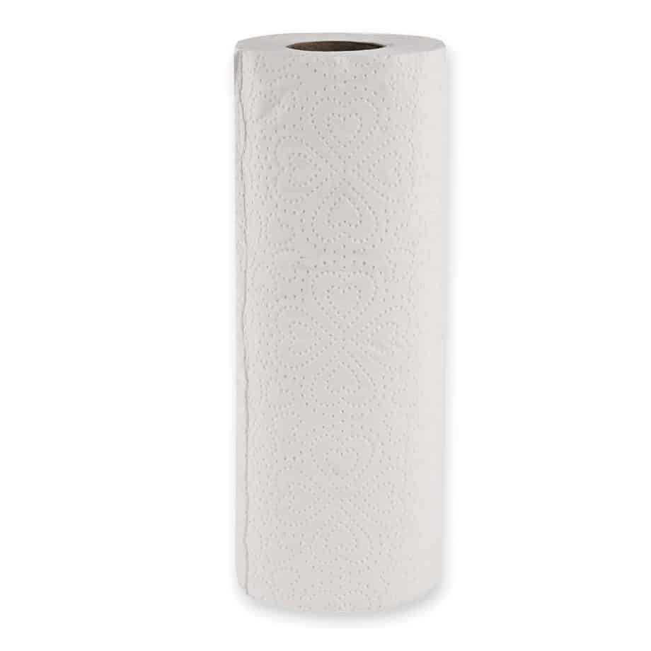 Keukenrol 3-laags wit, Cellulose