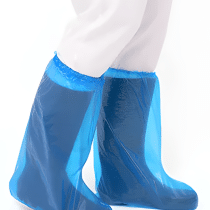 Wegwerp-overlaars per 50 stuks blauw