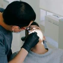 Latex handschoen zwart voor tandarts, mondhygiënste en nog veel meer