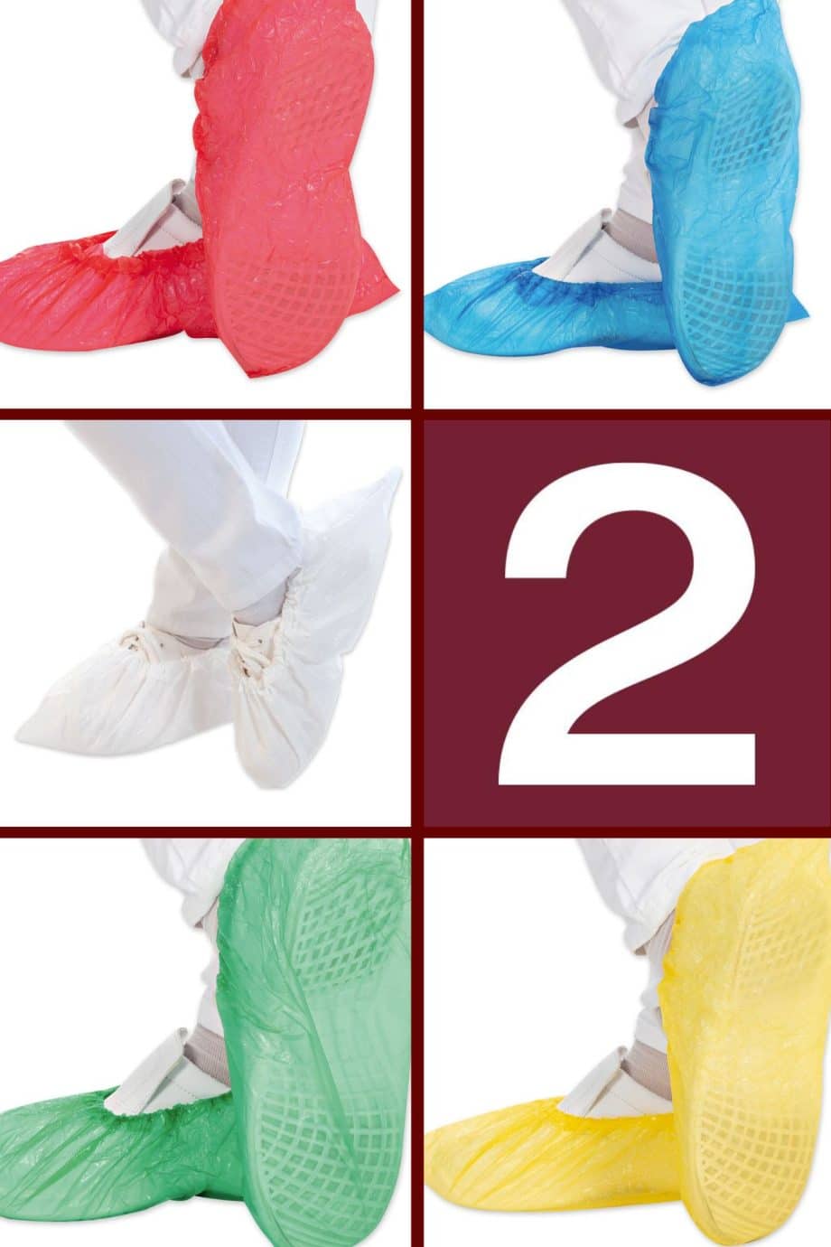 Wegwerp overschoenen 40 my