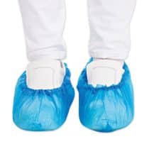 Wegwerp overschoenen blauw
