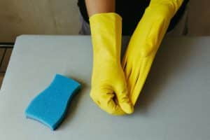 rubber handschoenen