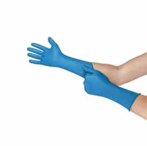 Nitril handschoentjes gemaakt van synthetisch rubber