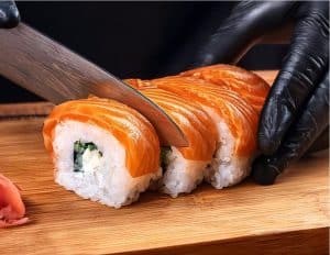 sushi handschoen