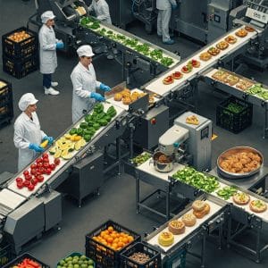 haarnetjes voedselverwerking