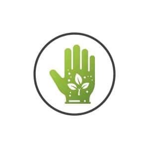 Composteerbare handschoenen