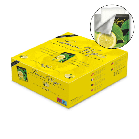 Lemon Wipes per 100 stuks