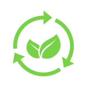 Milieuvriendelijk 100% afbreekbaar wegwerpproduct van natuurlijke materialen – duurzaam en composteerbaar alternatief voor plastic.