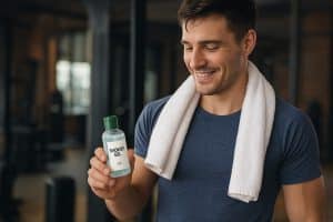 Kleine flesjes douchegel voor het sporten – compact en handig voor sportschool en outdoor