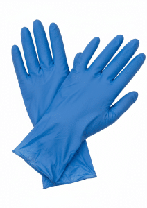 handschoen voor de wasbak in kapsalon handschoen voor de wasbak in kapsalon