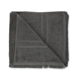 Grijze hotelhanddoek set van 3 stuks Grijze hotelhanddoek set van 3 stuks